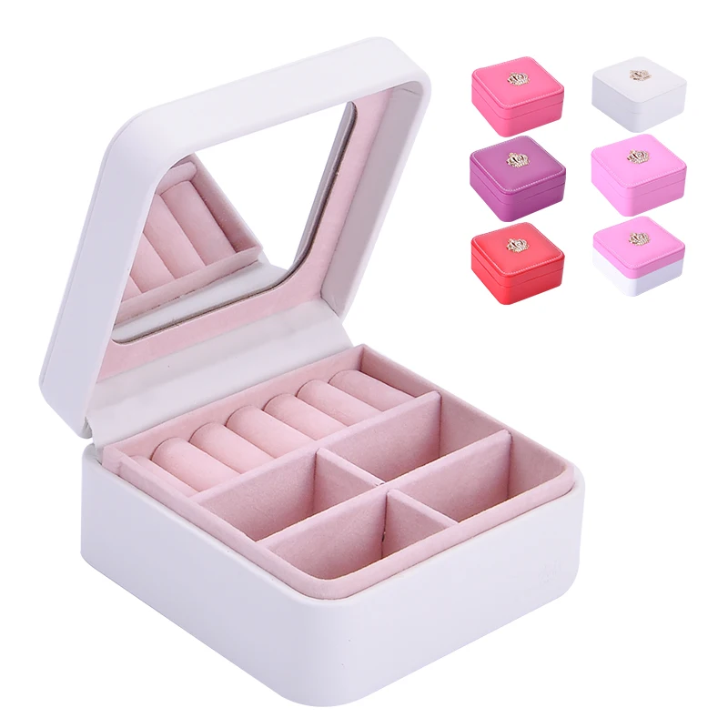 

Z Jewelry Packaging Box Casket Box For Exquisite Makeup Case Cosmetics Beauty Organizer Container Boxes Graduation Birthday Gift