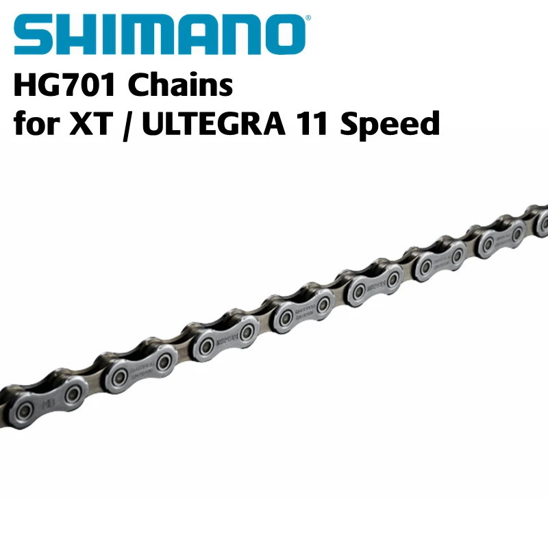 SHIMANO CN-HG701-11 11s скоростная цепь велосипедные цепи для XT M8000 &amp Ultegra 6800 MTB горный