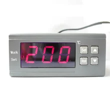 WH7016D 220 V/110 V 24 V/12 V 10A 30A lcd Ove высокотемпературный Электронный температурный контроллер-30-C до 300-C/-22-F-572-F