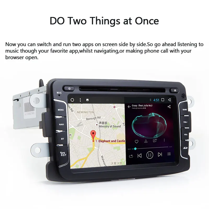 2 din GPS DVD Автомобильный мультимедийный плеер для Dacia Dokker Duster Renault Lada Xray Dacia Sandero 2 logan Captur 2 навигационное Радио 3G