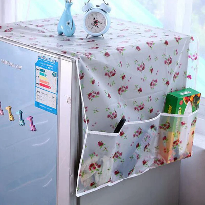 Пылезащитный чехол для холодильника, практичный холодильник, пылезащитный чехол, сумка для хранения