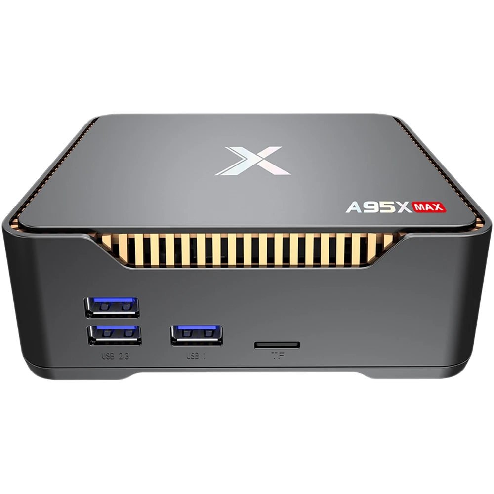 A95X Max caja de TV inteligente Android8.1 Amlogic S905X2 WiFi Set Top Box 4 GB RAM 64 GB ROM 2,4G /5G WiFi 4 K H.265 BT4.0 reproductor de medios - 4