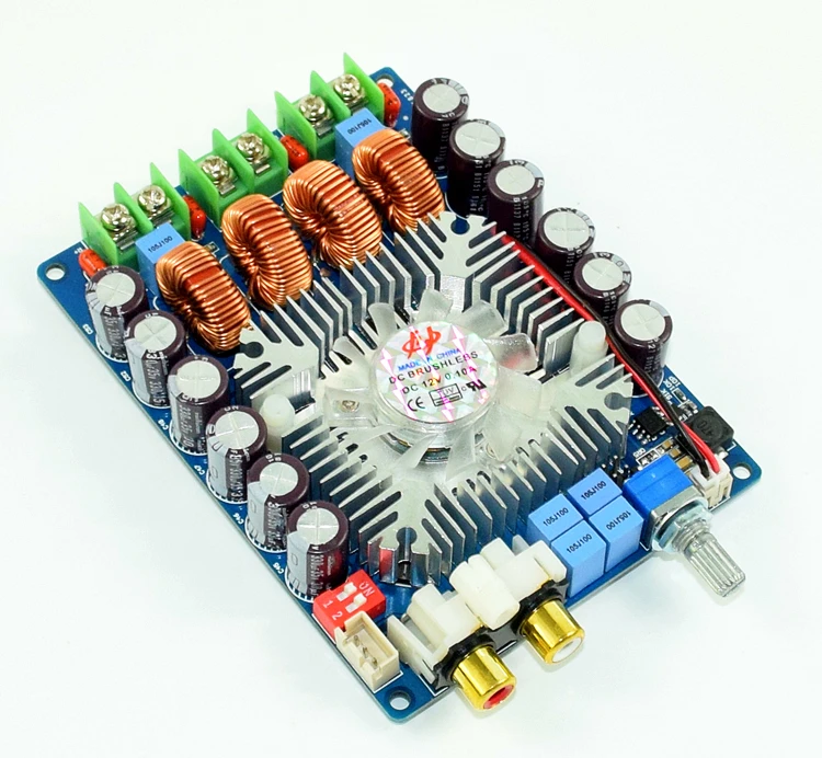 Assemble TDA7498 Hi Fi Hi Power Amplifier Board Stereo 100W+100W Audio
