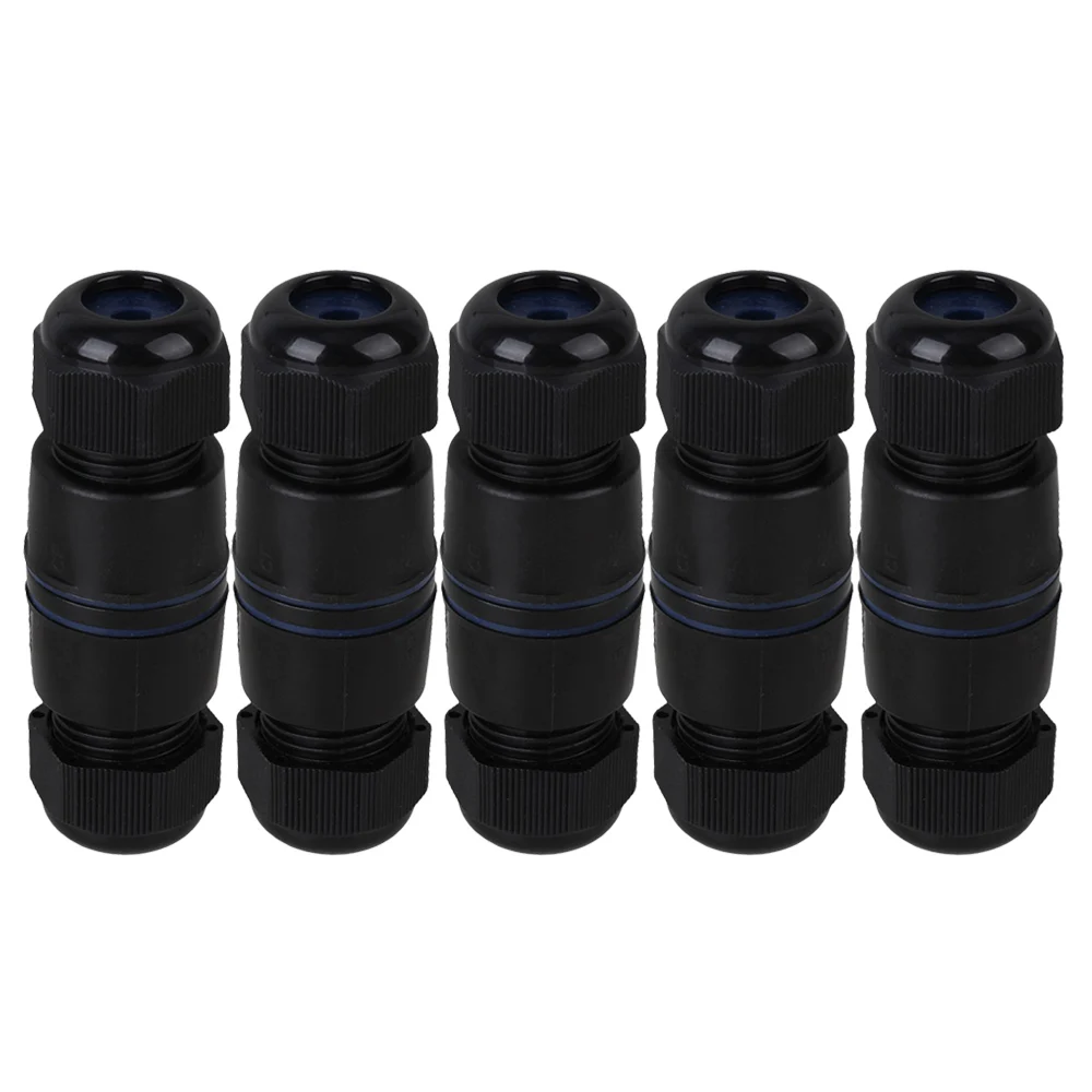 Conector à Prova Núcleo com Escudo de Metal de Proteção Pces Proteção M25 ap Ddouble Água Double-end Cat6 Chapeado 6fu 8 Pinos – 5 Ip68 Rj45