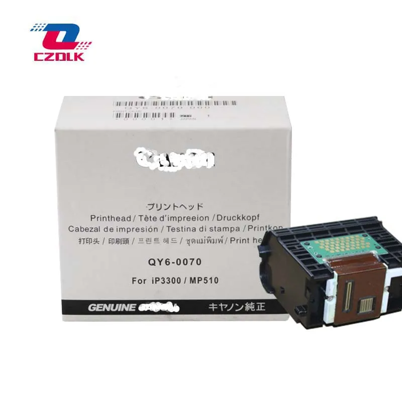 

Original QY6-0070 printhead for Canon iP3300 iP3500 Pixma MP510 MP520 MX700 Printer Head