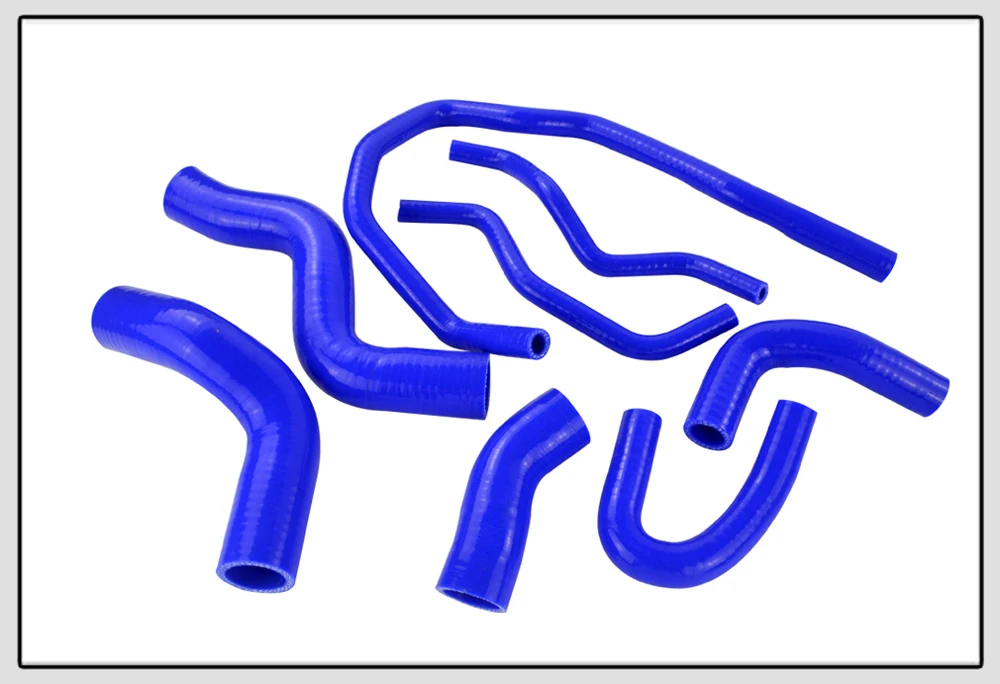 WLR RACING-синий силиконовый радиатор охлаждающей жидкости шланг комплект для VW GOLF GTI MK5 2,0 T 2003-2009, для AUDI MK2, для Seat Leon MK2