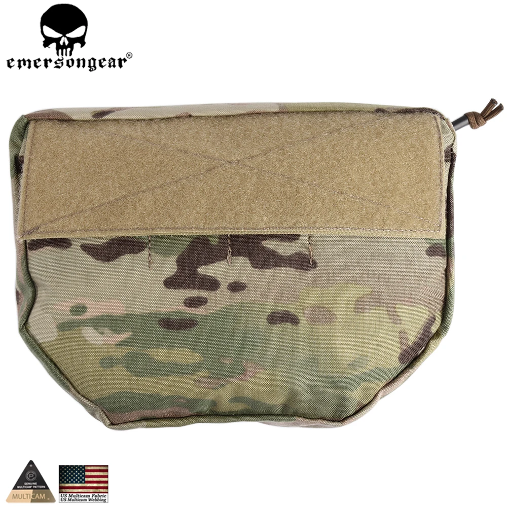 EMERSONGEAR Armor Carrier Drop Pouch AVS JPC CPC Plate Carrier Pouch Camouflage MOLLE Waist Bag Emerson EM9283 Multicam