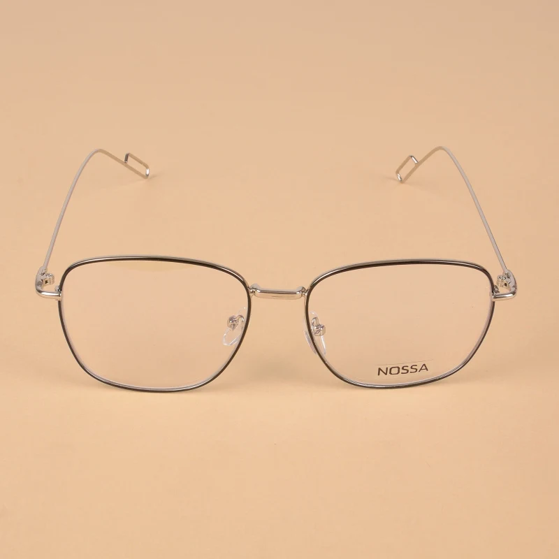 

Classic Square Metal Glasses Frame Women & Men Simple Style Clear Eyewear Students Myopia Optical Frames Unisex Fashion Goggles