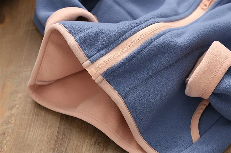 Crianças Jaquetas Polar Velo Bebê Menino Meninas Cabolsas Fashhion Jaqueta Menina Outwear Roupas Primavera Outono 2020 14 2019 crianças jaquetas polar velo bebê menino