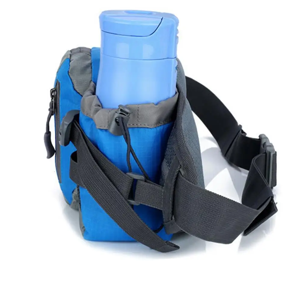 غلاية الرياضة الخصر حزم السفر جيب حقيبة الماراثون تشغيل المياه زجاجة الخصر الحقيبة الرجال النساء أكياس حزمة مراوح الأزياء حقيبة بحزام