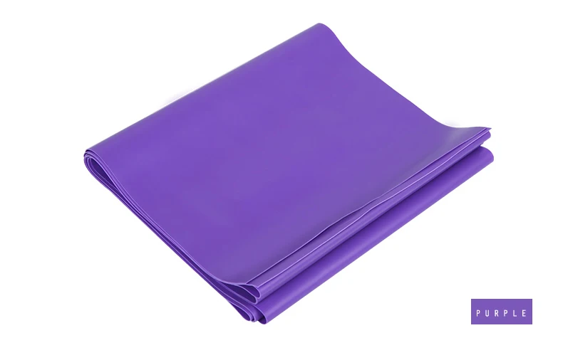 1,5 м Йога резиновый растягивающийся пояс для занятий йогой коврик сопротивление растяжению группа живот для похудения формирователь тела slackline - Цвет: Фиолетовый