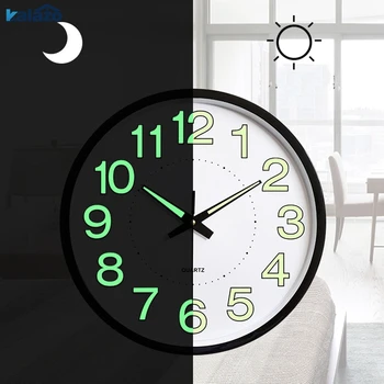 

3D Luminous White Wall Clock Quartz Secret Stash Guess Watch Mechanism Kids Rooms Kitchen Hanging Clock Relogio Parede WZH480