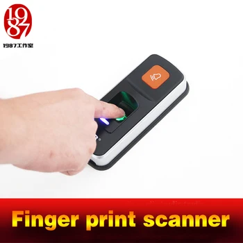 

Chamber room escape game prop finger print scanner scan the fingerprint to unlock real life adventure game prop jxkj1987