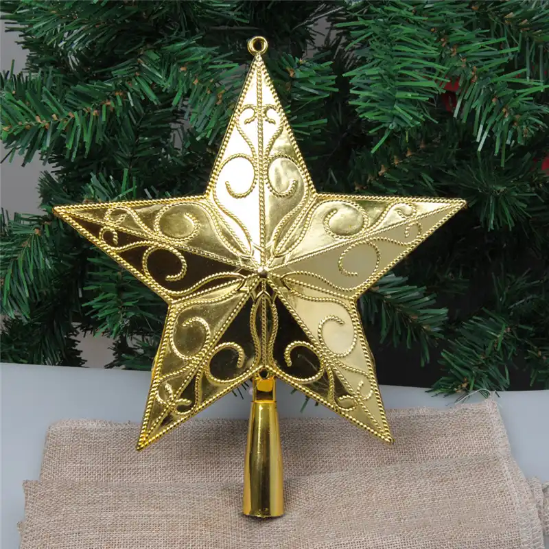 Pf Albero Di Natale Topper Star Di Plastica Di Natale Star Puntale Dellalbero Di Natale Per Natale Decorazioni Da Tavola Colorato Mestiere Di Natale