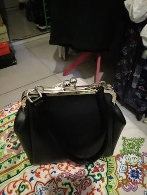 Женская сумка на застежке, винтажная сумка из искусственной кожи, короткая женская модная повседневная сумка через плечо, мини сумка на застежке, GANU889