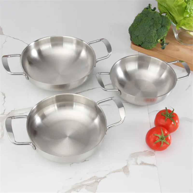 Korean stainless steel hot pot household thickening chafing dish