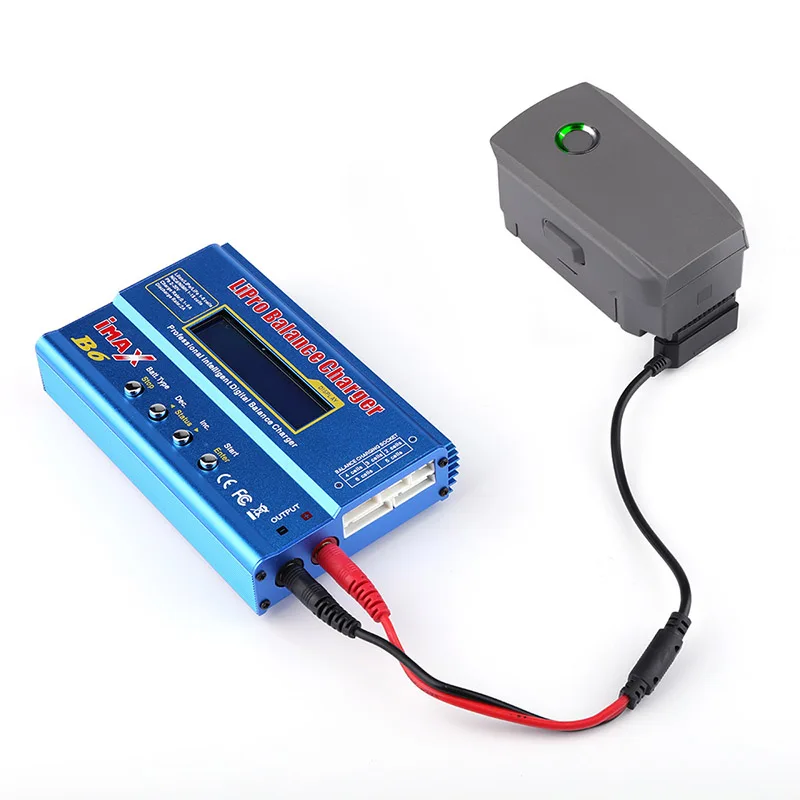 Зарядный Кабель адаптер iMax B6 для DJI Mavic 2 Battery B8 B6AC соединительный кабель зарядки
