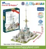 Best selling toy 3d puzzle game Lineage 2 Aden Castle paper model 224PCS 1