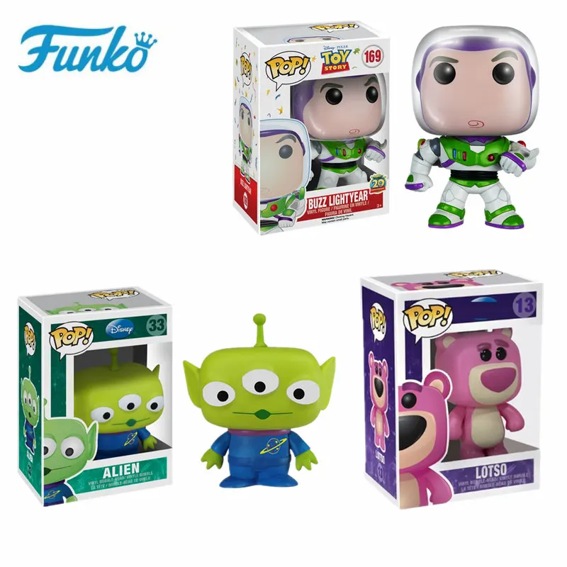 Funko Pop экшн фильм История игрушек мультфильма Вуди Lotso Buzz Lightyear фигурка &quotчужой&quot