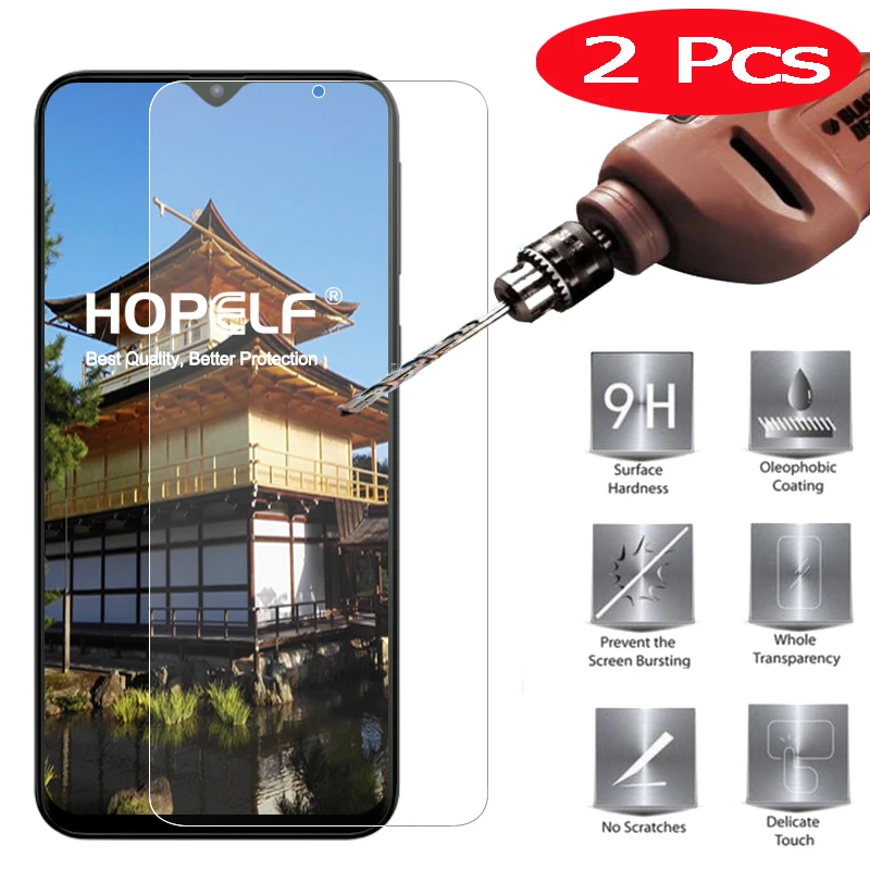 

2PCS Tempered Glass for Samsung Galaxy A30 A50 Protective Film Safety Glass on for Samsung A50 A30 A10 A40 A20 Screen Protector