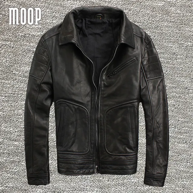 genuine real manteau cuir leather veste in leather homme jacket cowskin jacket brown coat motorcycle lambskin 0Black homme Genuine US576 LT797 nN0yvOm8w