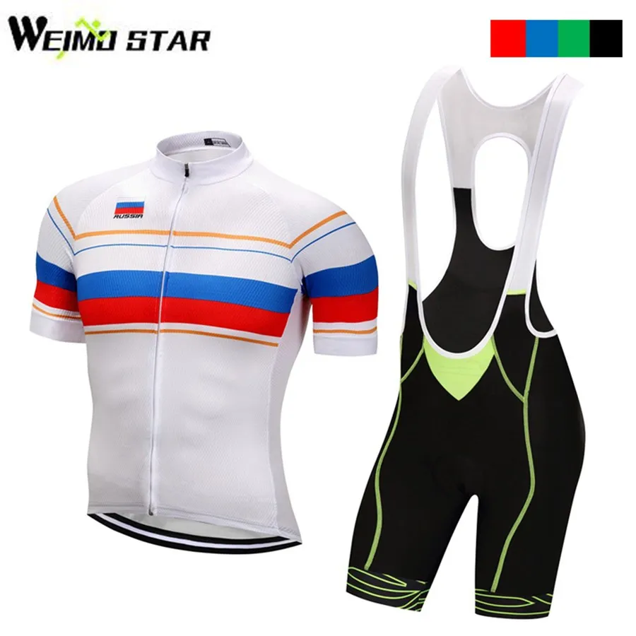 

Russia Shirt cycling jersey 2017 pro team Weimostar Cycling Clothing mtb Road Bike Jersey roupa ciclismo cycling set