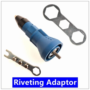 

MXITA Nail Gun Electric Rivet Nut Gun riveting tool cordless riveting Drill Adaptor Insert nut tool Multifunction