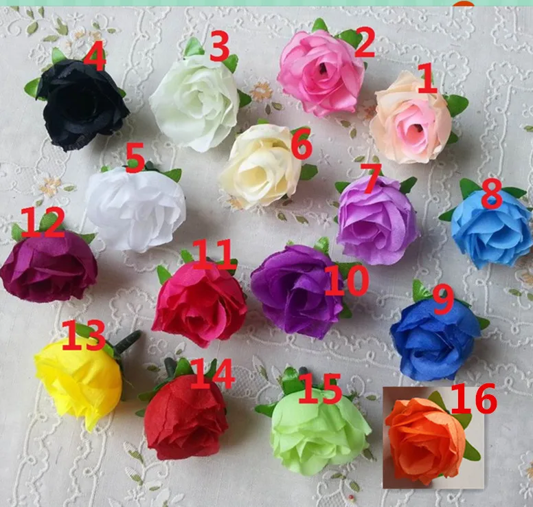 

100pcs/lot High Quality Artificial Rose Flower Head for Wedding Chiristmas Home Party DIY Decoration Free Shipping
