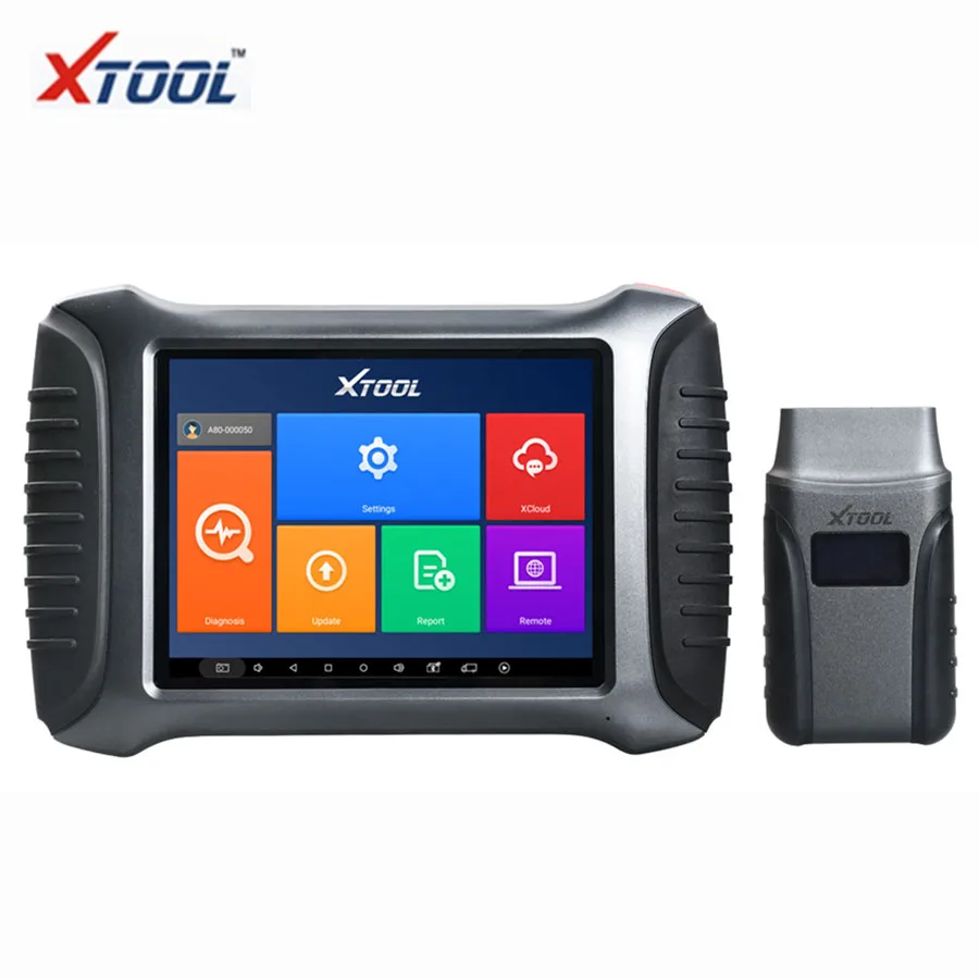 

100% Original XTOOL A80 H6 With Bluetooth/WiFi Full System Car OBDII Repair Tool Vehicle Programming/Odometer adjustment