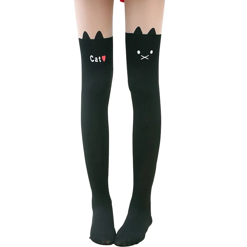Hot Sale Cute Children font b Baby b font Kids Girls Tights Pantyhose Knee Lovely Tattoo