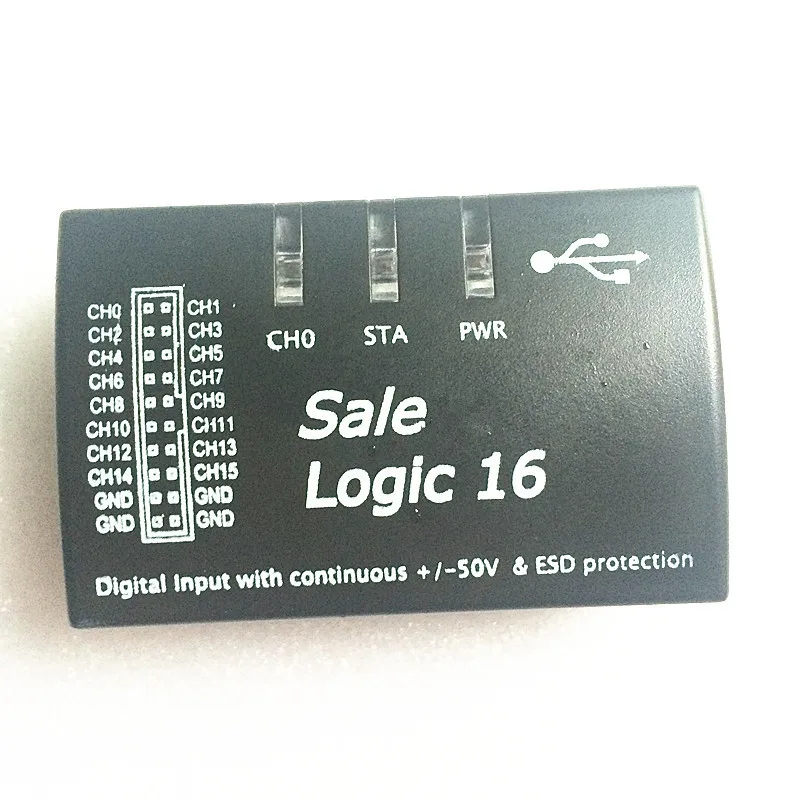 

Oscilloscope USB Logic Analyzer 100M max sample rate,16Channels,10B samples, MCU,ARM,FPGA debug tool R&D Tools