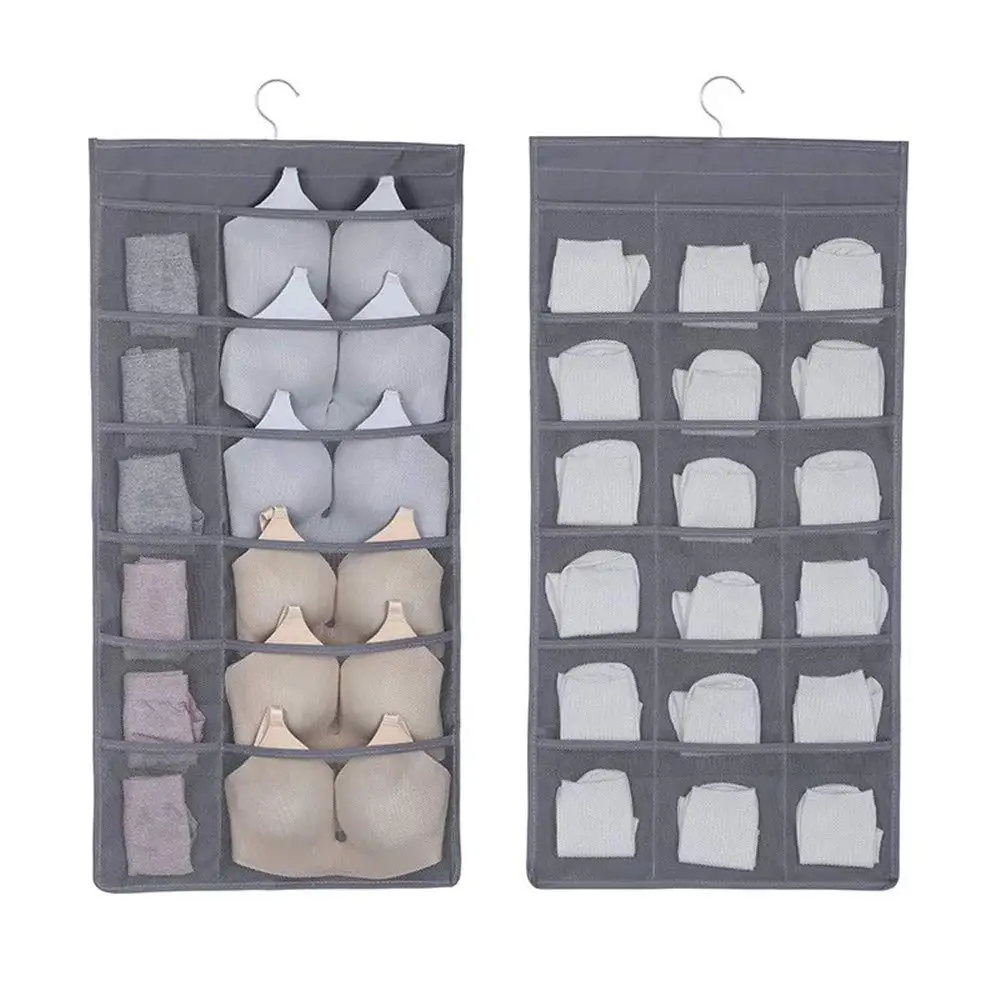 

Pockets Wall Hanging Storage Bags Non-Woven Fabric Door Waterproof Pouch Bedroom Wall Hanging Home Office Organizer Decor D30