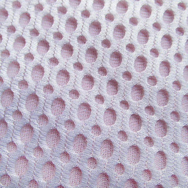 

1 yard new round hole layer mesh fabric new designs sport product sandwich fabric lady dress fashion shoes multifunction cloth