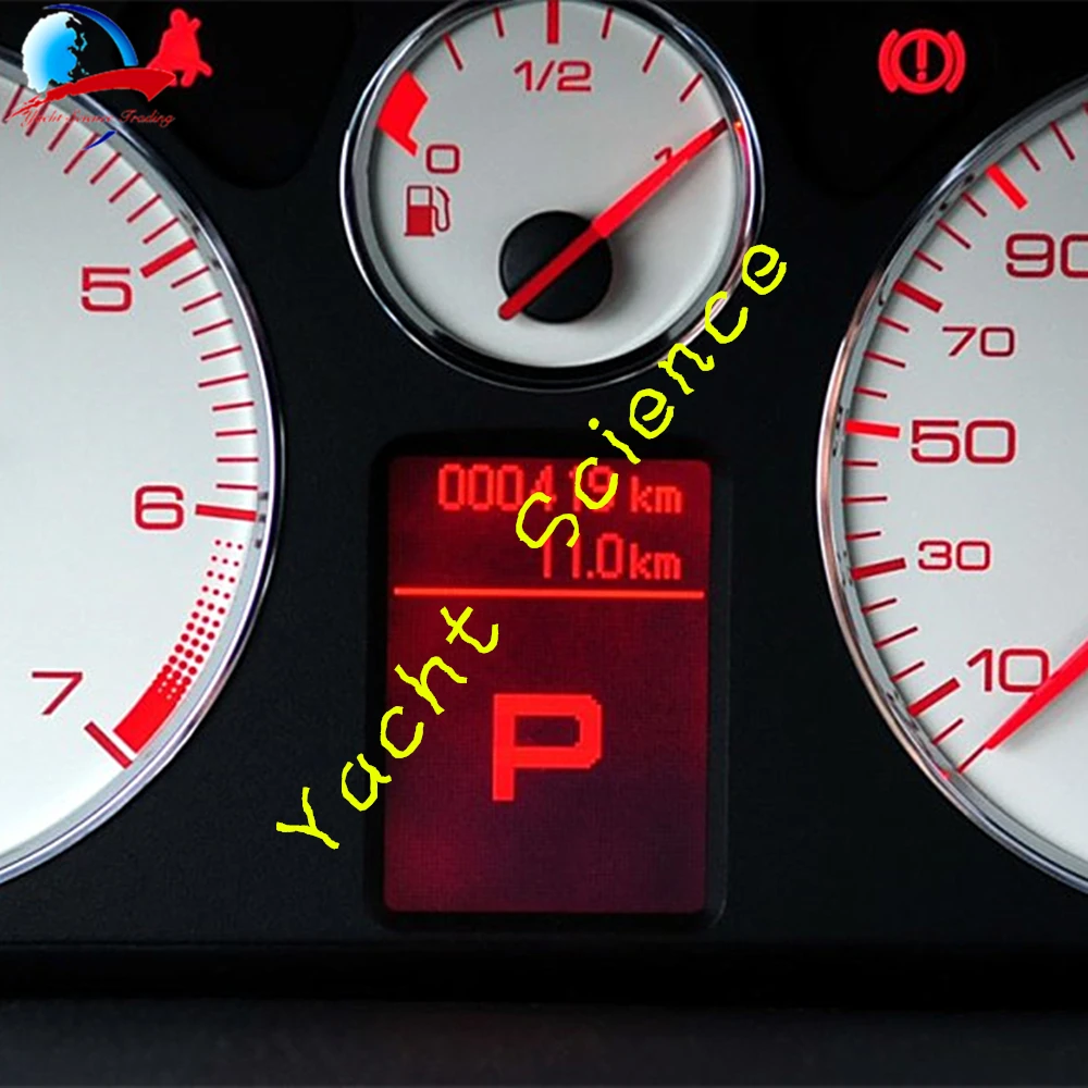Инструмент кластер Замена автомобиля ЖК экран монитор для Peugeot 407 407SW купе VDO