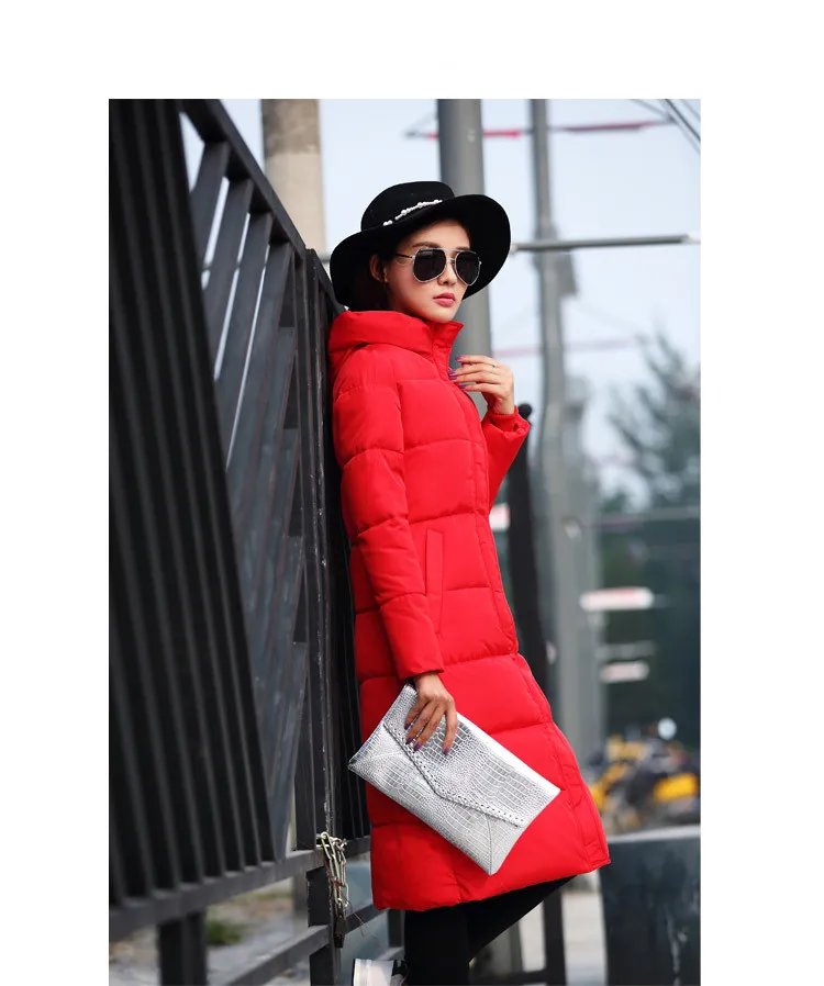 KMETRAM, модная зимняя куртка для женщин, с хлопковой подкладкой, тонкая, толстая, камуфляжная, Женская куртка, парка, теплая, зимняя, длинная, HH312