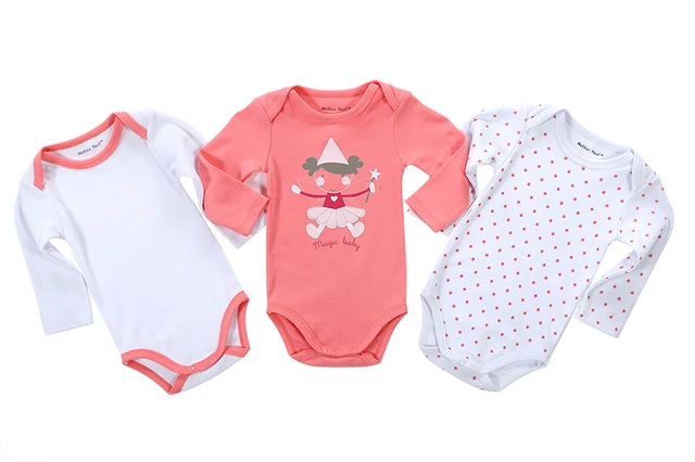 Fashion Baby Clothing Set Newborn 3 Pieces Lot Cartoon Printed