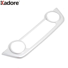 Per Toyota RAV 4 RAV4 2016 2017 Matte Air Condition pannello di controllo pulsante di Copertura Trim Adesivo Auto Accessori di Alta Equipaggiato