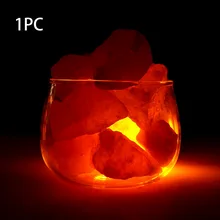 1 шт. натуральный Гималайский очиститель воздуха Кристалл Рок соляной блок для лампы Соляной Светильник