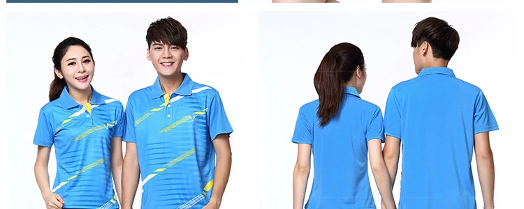 Рубашка для бадминтона костюм пары рубашки в стиле унисекс для игры в настольный теннис, футболка плюс размер дышащая быстросохнущая женская футболка