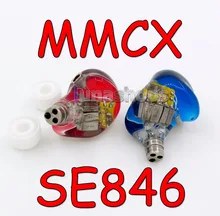 High Transparency Crystal Custom 5 Units Speaker Balanced Armature In Ear Earphone For MMCX Plug With Shure se535 se846 cable