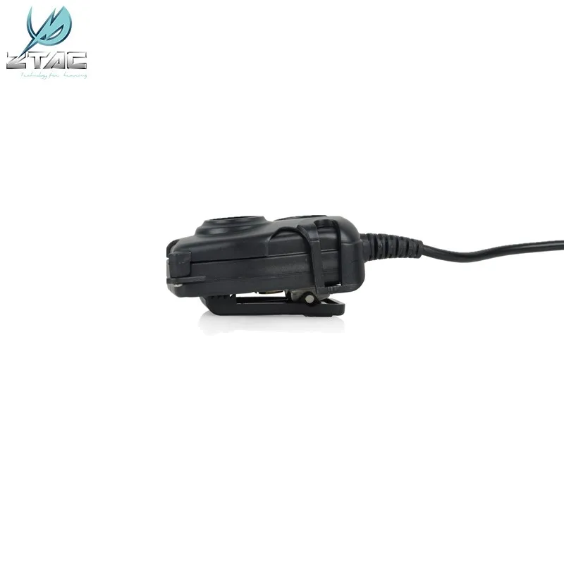 2018 Telsiz Dmr Z-tac Tactical Headphone Peltor Ptt Push To Talk Z112 Headset Adapter 1-2 Pin Airsoft Walkie Talkie Accessories