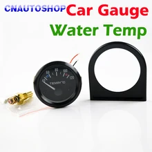 Дракон автомобильный измерительный прибор " 52 мм Температура воды датчик 40~ 120 стоградусная температура измерительное устройство для транспортного средства черный корпус автомобиля 12 V