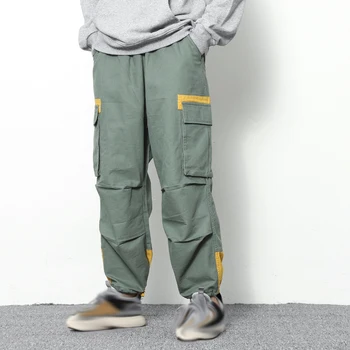 

Casual Pants Men's 2018 Harem Sweatpants Side Pockets Joggers Fashion Trousers pantalon homme streetwear hip hop pants men