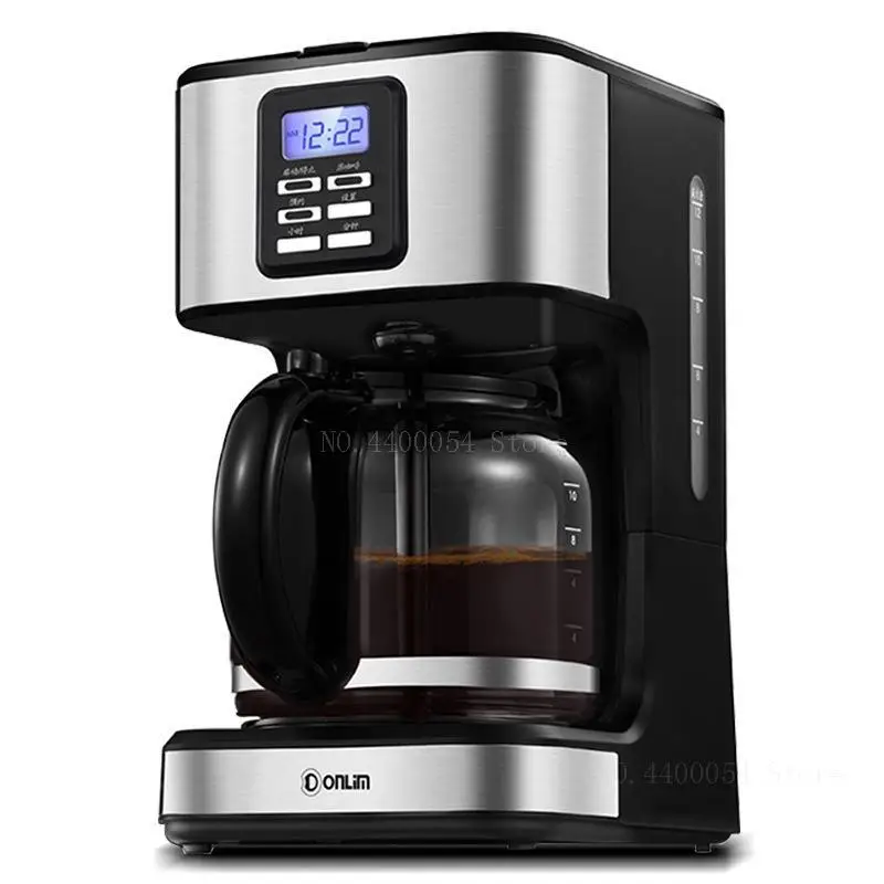 

Automatic Instant Coffee Maker 800W 1.8L 2h Insulation&Reservation Cafe American Coffee Making Machine LCD Display