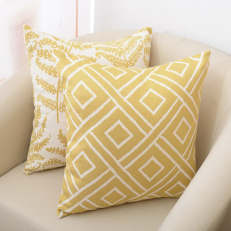 

Luxury Pillow Cases Cotton Pillow Case Bedroom Home Office Decorative Throw Pillowcases 45*45cm Free Shipping
