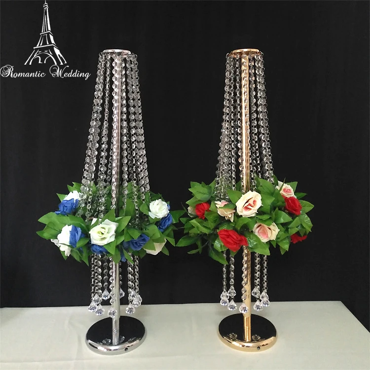 

New Wedding Venue Layout Decoration of Iron and Crystal Road Lead