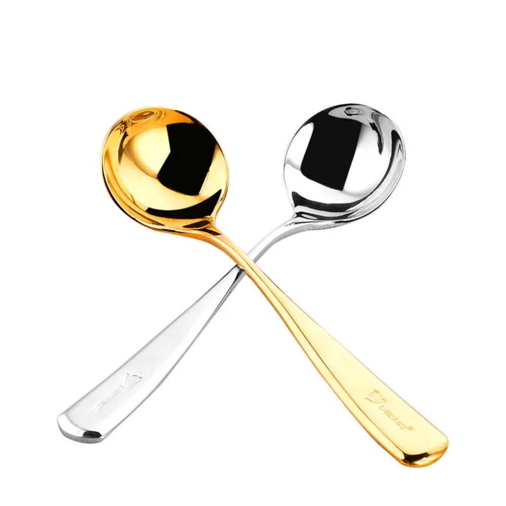 Stainless Steel Wide Handle Milk Coffee Measuring Spoons Coffee Spoons