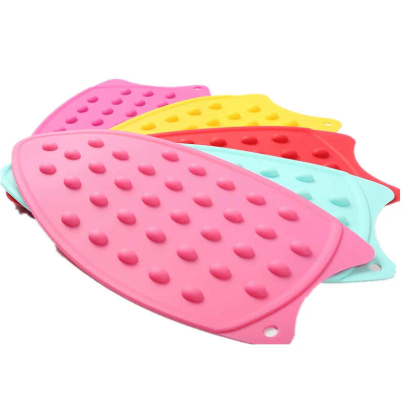 

Colorful Thicken Silicone Multipurpose Mat Heat Resistant Antiskid Table Mat Creative Placemat Ironing Mat