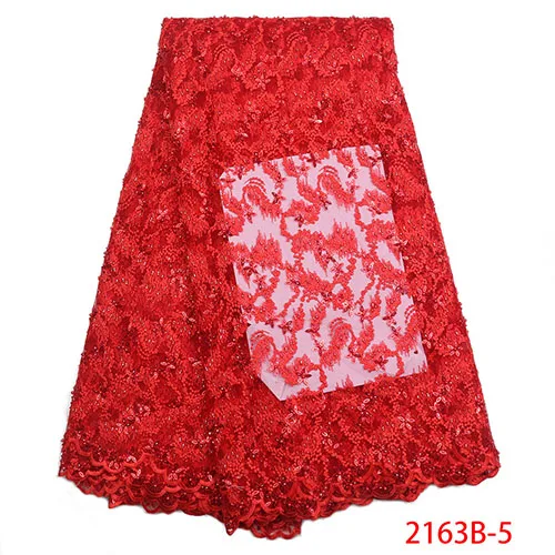 Африканские камни кружевная ткань высокое качество кружева французская сетка вышивка тюль кружево ткань для нигерийского свадебного платья XY2163B-2 - Цвет: picture 5
