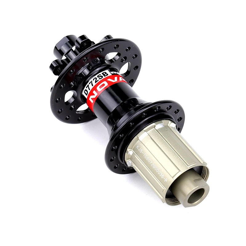 Novatec D771SB D772SB сквозная ось горного велосипеда Hub 28 32 отверстия 15X100 Передняя 12X142